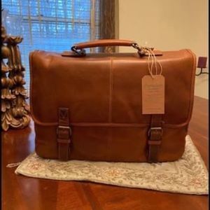 Premium handcrafted vintage leather executive bag